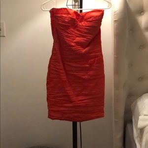 beautiful hot pink prom dress